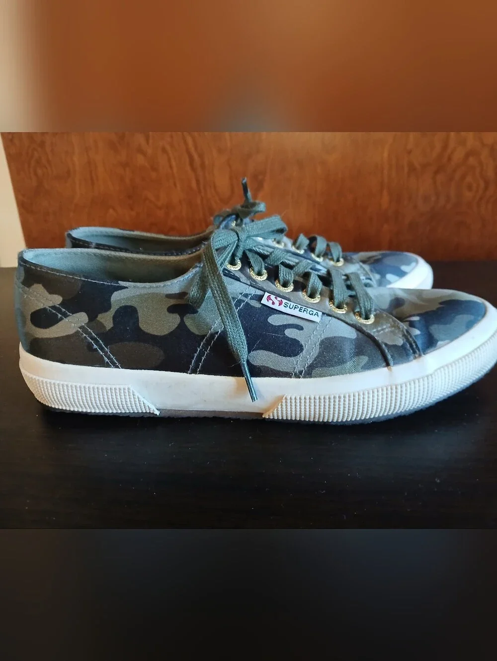 mens SUPERGA camouflage sneakers